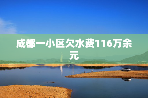 成都一小区欠水费116万余元