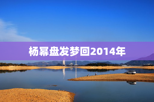 杨幂盘发梦回2014年