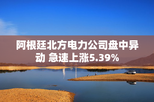 阿根廷北方电力公司盘中异动 急速上涨5.39%