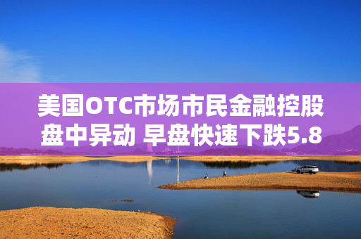 美国OTC市场市民金融控股盘中异动 早盘快速下跌5.89%报8.94美元