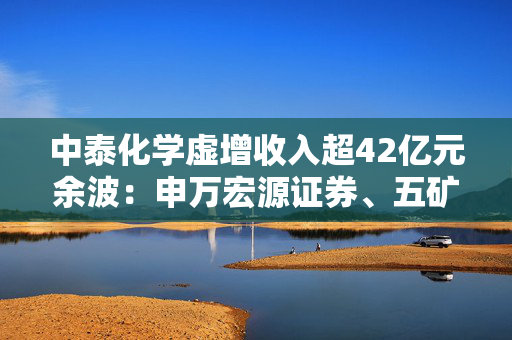 中泰化学虚增收入超42亿元余波：申万宏源证券、五矿证券同时被采取警示函措施