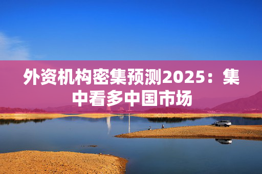 外资机构密集预测2025：集中看多中国市场