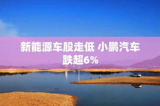 新能源车股走低 小鹏汽车跌超6%