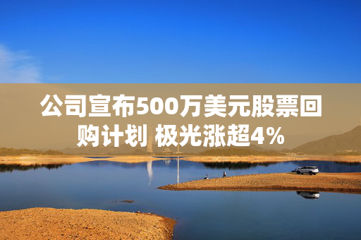 公司宣布500万美元股票回购计划 极光涨超4%