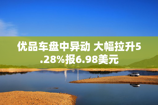 优品车盘中异动 大幅拉升5.28%报6.98美元