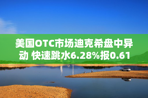 美国OTC市场迪克希盘中异动 快速跳水6.28%报0.610美元