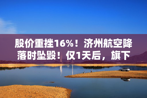 股价重挫16%！济州航空降落时坠毁！仅1天后，旗下同型客机再生故障