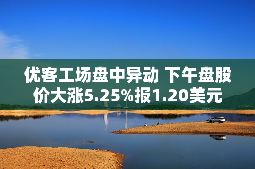 优客工场盘中异动 下午盘股价大涨5.25%报1.20美元