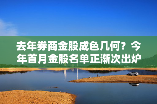 去年券商金股成色几何？今年首月金股名单正渐次出炉