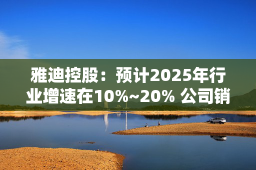 雅迪控股：预计2025年行业增速在10%~20% 公司销量指引为1600万到1800万之间