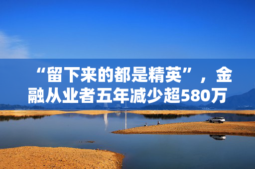 “留下来的都是精英”，金融从业者五年减少超580万人，保险代理人流失最严重