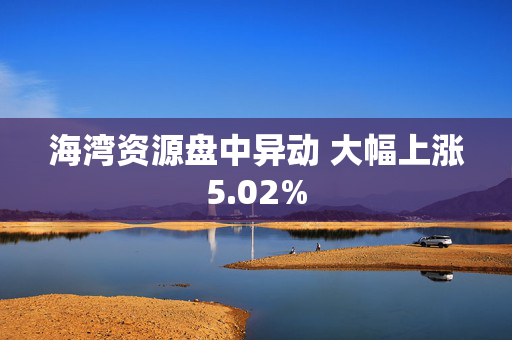 海湾资源盘中异动 大幅上涨5.02%