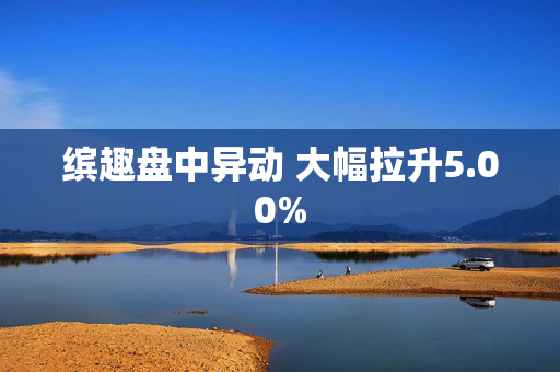 缤趣盘中异动 大幅拉升5.00%