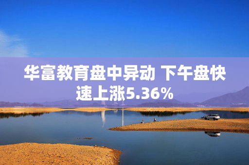 华富教育盘中异动 下午盘快速上涨5.36%