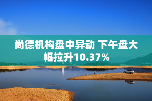 尚德机构盘中异动 下午盘大幅拉升10.37%