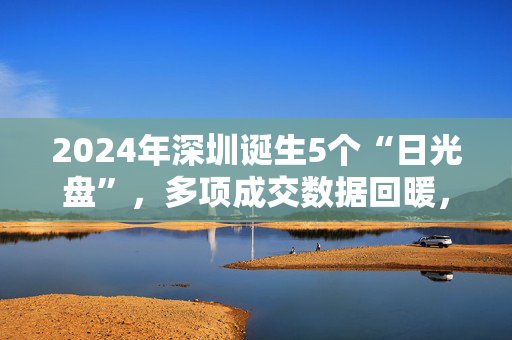 2024年深圳诞生5个“日光盘”，多项成交数据回暖，业内认为“新房最艰难的时期已经过去”