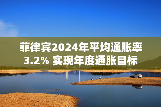 菲律宾2024年平均通胀率3.2% 实现年度通胀目标