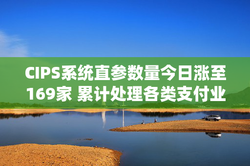 CIPS系统直参数量今日涨至169家 累计处理各类支付业务约600万亿元