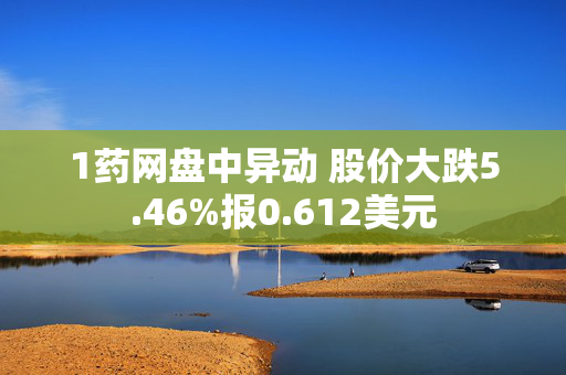 1药网盘中异动 股价大跌5.46%报0.612美元