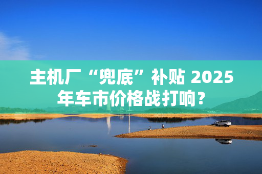 主机厂“兜底”补贴 2025年车市价格战打响？