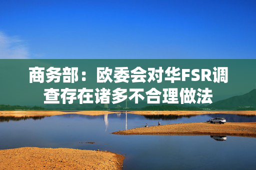 商务部：欧委会对华FSR调查存在诸多不合理做法