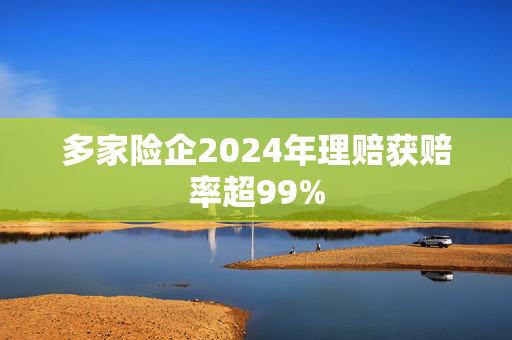 多家险企2024年理赔获赔率超99%