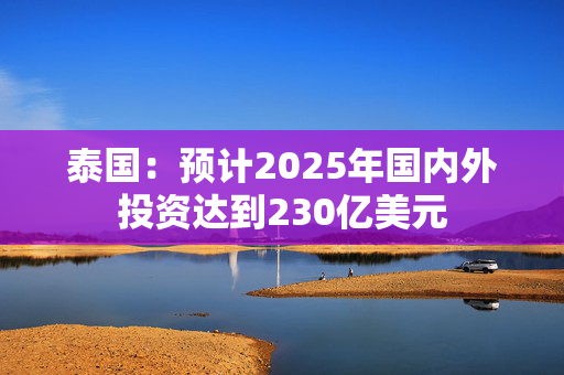 泰国：预计2025年国内外投资达到230亿美元