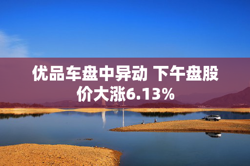 优品车盘中异动 下午盘股价大涨6.13%