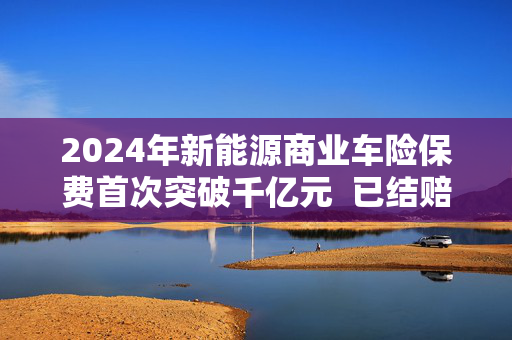 2024年新能源商业车险保费首次突破千亿元  已结赔款约587亿元，同比增长63.47%