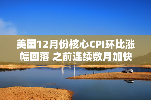 美国12月份核心CPI环比涨幅回落 之前连续数月加快