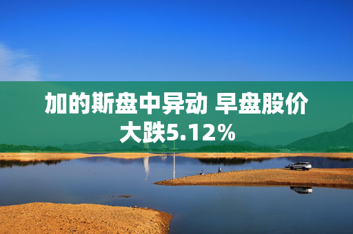 加的斯盘中异动 早盘股价大跌5.12%