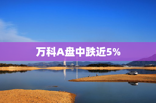 万科A盘中跌近5%