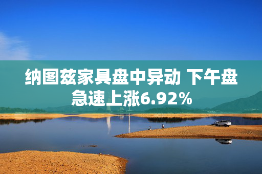 纳图兹家具盘中异动 下午盘急速上涨6.92%