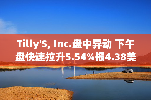 Tilly'S, Inc.盘中异动 下午盘快速拉升5.54%报4.38美元