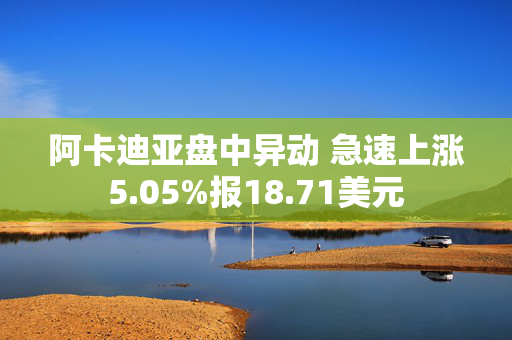 阿卡迪亚盘中异动 急速上涨5.05%报18.71美元