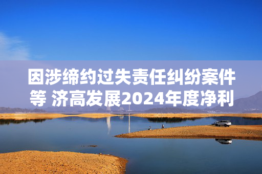 因涉缔约过失责任纠纷案件等 济高发展2024年度净利润将亏损8亿元