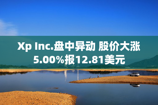 Xp Inc.盘中异动 股价大涨5.00%报12.81美元