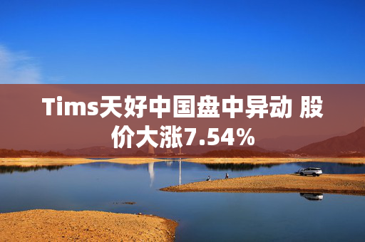 Tims天好中国盘中异动 股价大涨7.54%