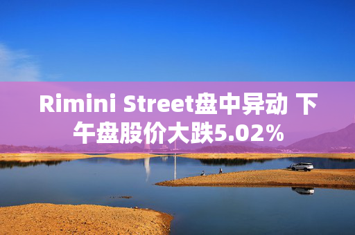 Rimini Street盘中异动 下午盘股价大跌5.02%