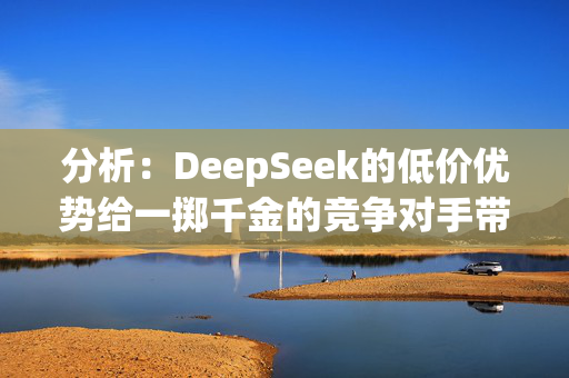 分析：DeepSeek的低价优势给一掷千金的竞争对手带来压力