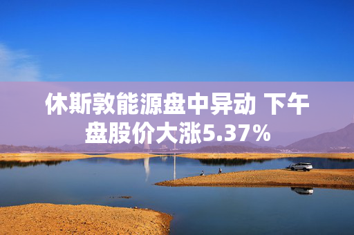 休斯敦能源盘中异动 下午盘股价大涨5.37%