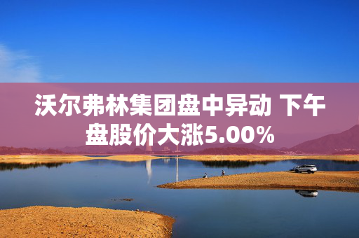 沃尔弗林集团盘中异动 下午盘股价大涨5.00%