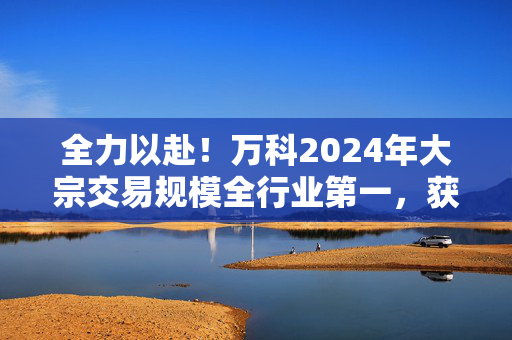 全力以赴！万科2024年大宗交易规模全行业第一，获多方大力支持