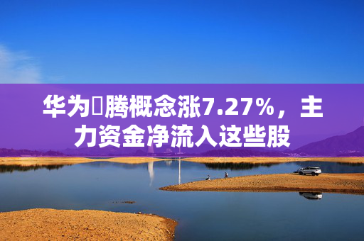 华为昇腾概念涨7.27%，主力资金净流入这些股