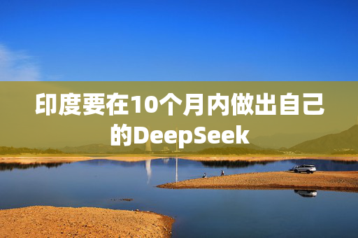 印度要在10个月内做出自己的DeepSeek