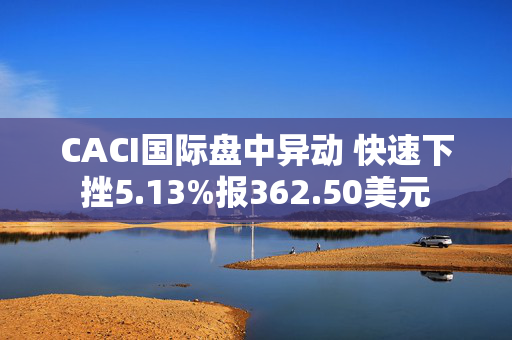 CACI国际盘中异动 快速下挫5.13%报362.50美元