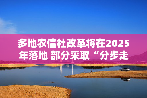 多地农信社改革将在2025年落地 部分采取“分步走”策略