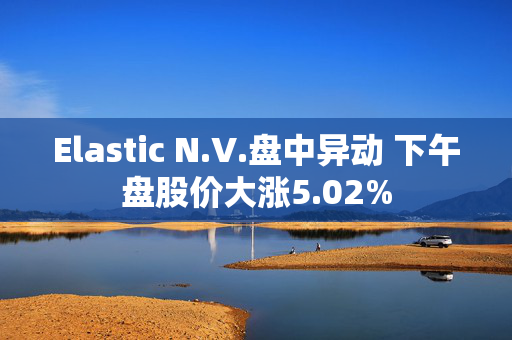 Elastic N.V.盘中异动 下午盘股价大涨5.02%