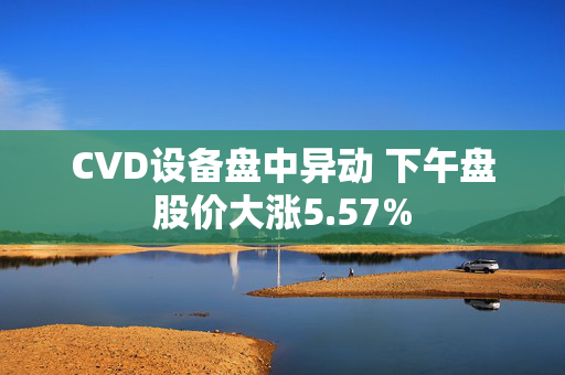 CVD设备盘中异动 下午盘股价大涨5.57%