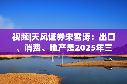 视频|天风证券宋雪涛：出口、消费、地产是2025年三大关键变量